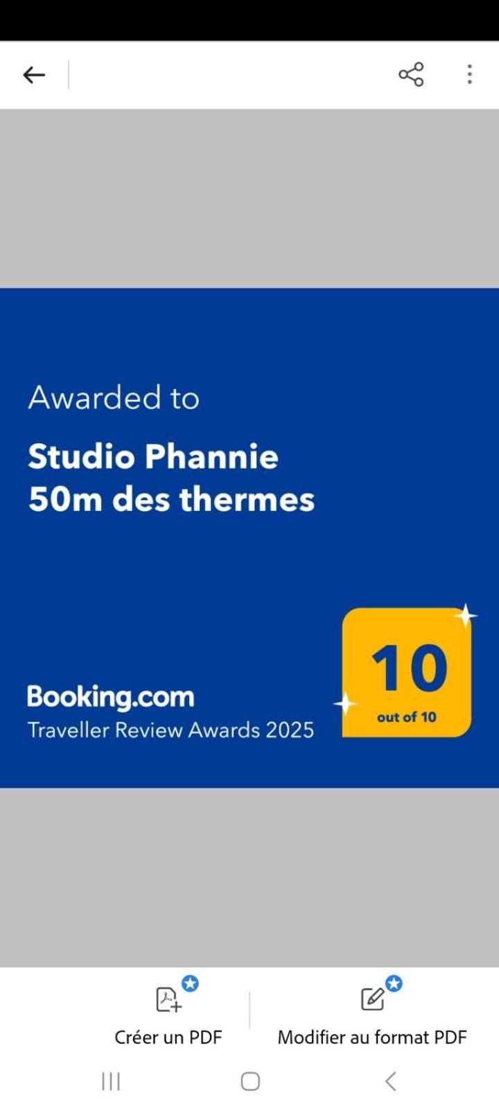 Studio Phannie Renove 50M Cures Amélie-les-Bains-Palalda المظهر الخارجي الصورة